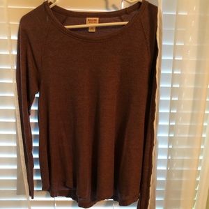 Maroon Knit Sweater